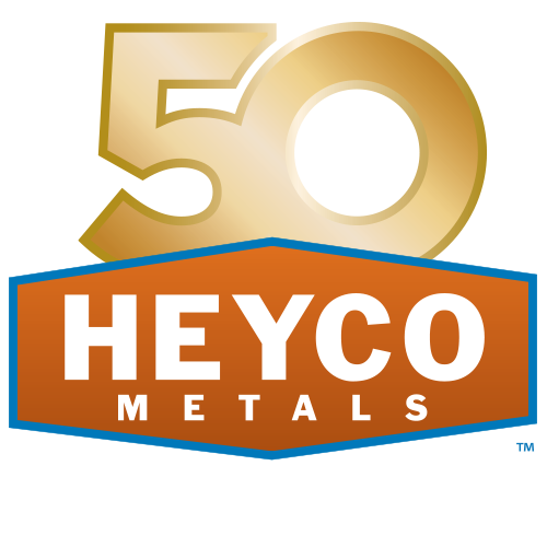 Heyco 50th Work Logo
