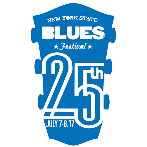 New York State 25th Blues Festival Logo