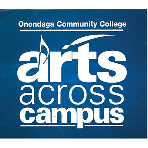 Onondaga Community College arts across campus logo