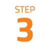 orange step 3 text