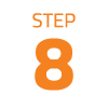 orange step 8 text
