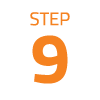 orange step 9 text