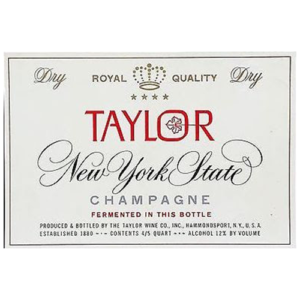 Taylor New York State Champagne graphic
