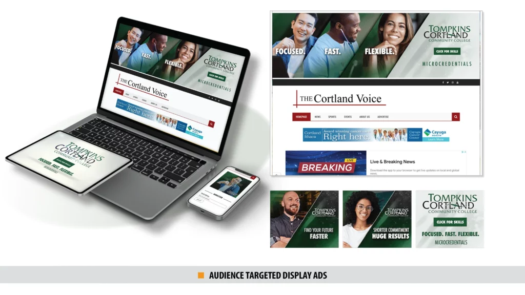 TC3 digital marketing campaign collage graphic