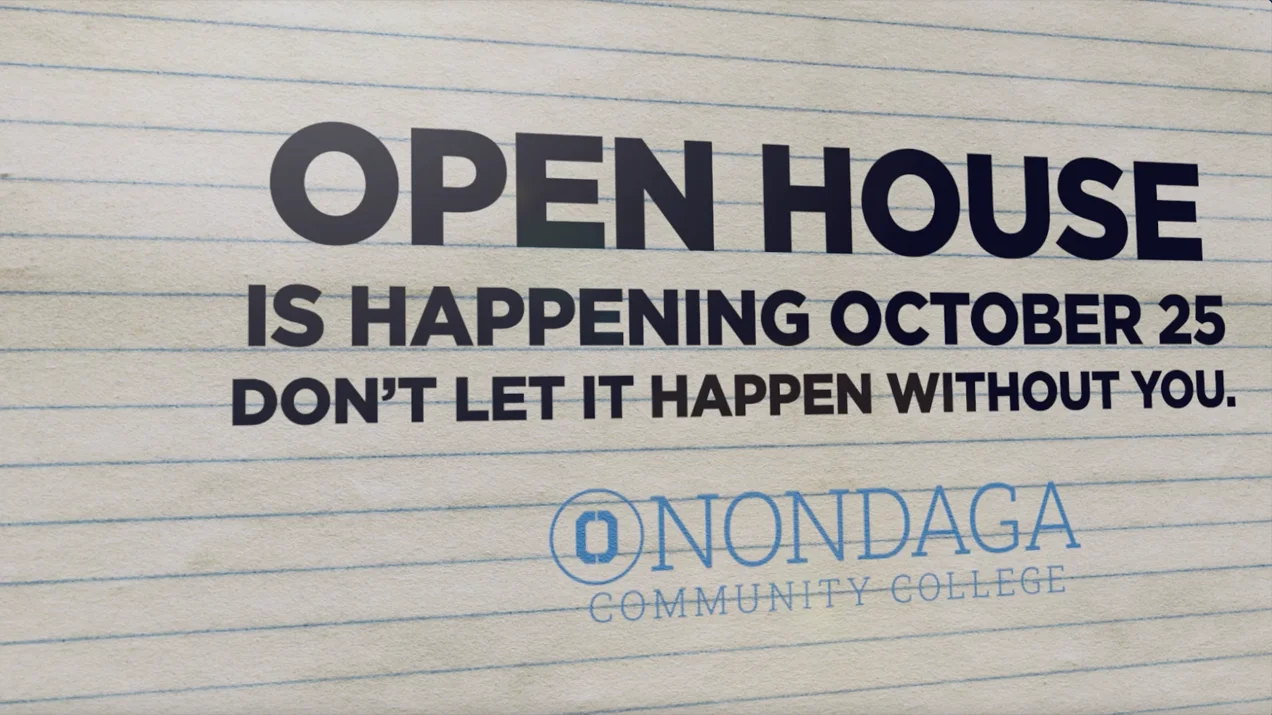 OCC Fall Open House Thumbnail Graphic